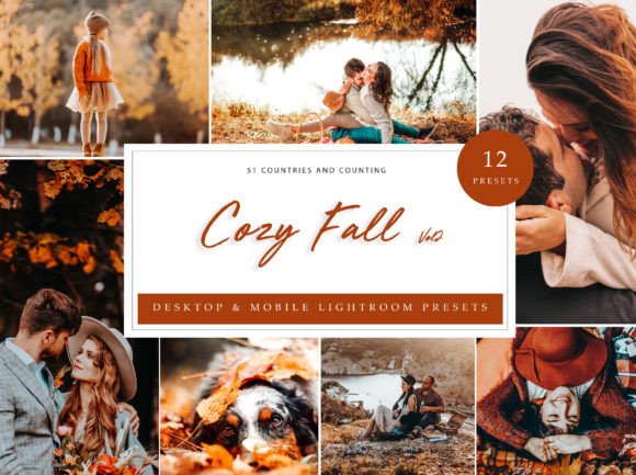 Download Lightroom Presets - Cozy Fall Vol. 2 - Lightroom Collection