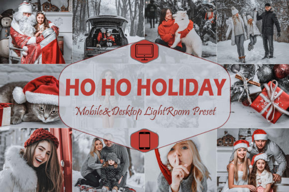 Download 10 Ho Ho Holiday Lightroom Presets - Premium Bundle