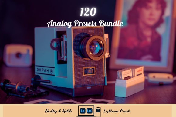 Download 120 ANALOG Lightroom Grain Preset Bundle - Lightroom Collection