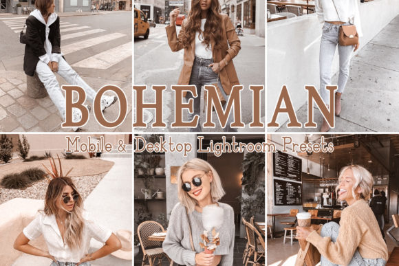 Download 3 Bohemian Lightroom Mobile Presets - Lightroom Collection