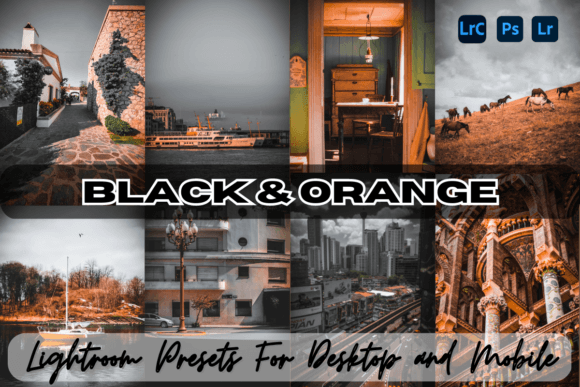 Download Black &amp; Orange Lightroom Presets - Lightroom Collection