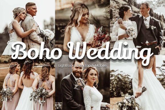 Download 12 Boho Wedding Lightroom Presets - Lightroom Collection