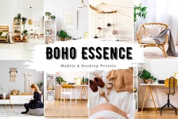 Download 10 Boho Essence Indoor Lightroom Presets - Lightroom Collection