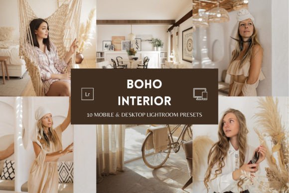 Download Boho Interior Lightroom Presets - Lightroom Collection