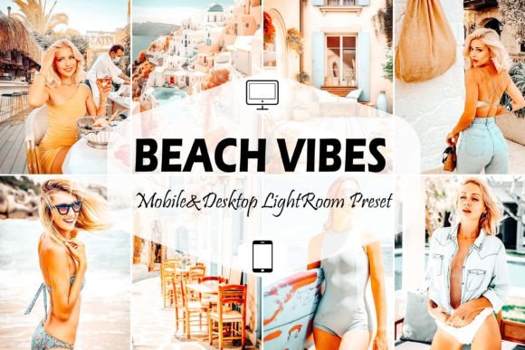 Download 10 Beach Vibes Lightroom Presets, Orange - Lightroom Collection