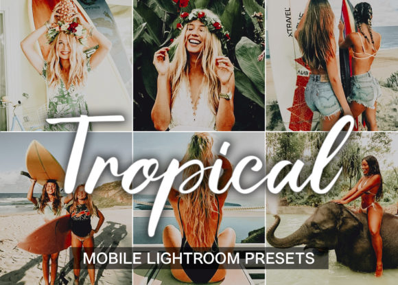 Download 5 Mobile Lightroom Presets TROPICAL - Lightroom Collection