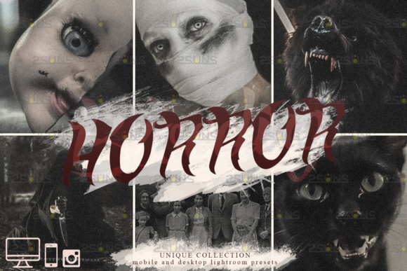 Download 5 Halloween Presets Lightroom Mobile - Lightroom Collection