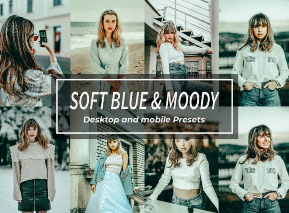Download Soft Blue &amp; Moody Lightroom Presets - Lightroom Collection