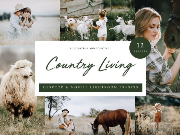 Download Lightroom Preset - Country Living - Lightroom Collection