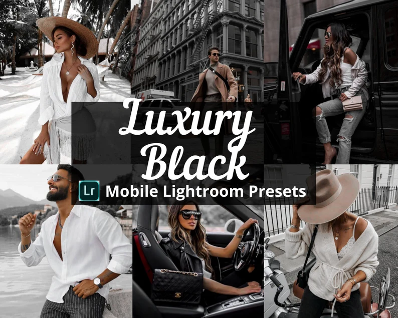 Download Luxury Black Lightroom Presets, Black - Lightroom Collection