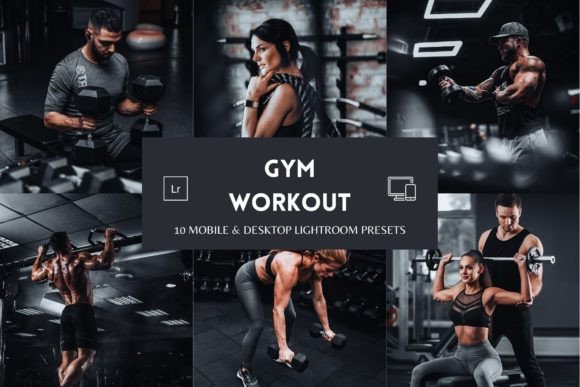 Download Gym &amp; Fitness Lightroom Presets - Lightroom Collection