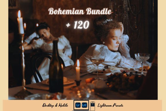 Download 120+ BOHEMIAN Lightroom Presets Bundle - Lightroom Collection