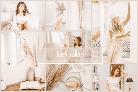 Download 12 Ice Coffee Lightroom Presets,Bright - Lightroom Collection