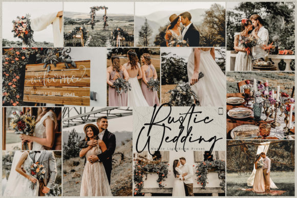 Download 10 Rustic Wedding Mobile LR Presets - Mobile Collection
