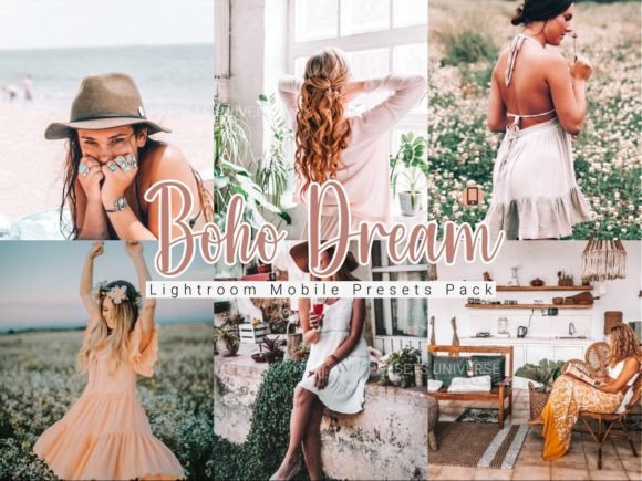 Download 10 Boho Dream Lightroom Mobile Presets - Lightroom Collection